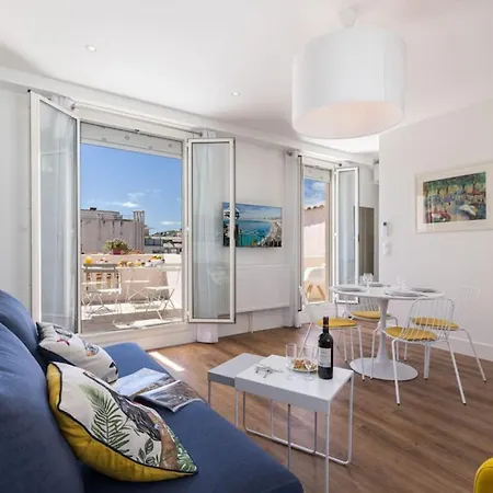 Spitalieri- Sunny Terrace With View -new * Nice