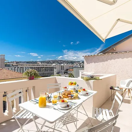 Spitalieri- Sunny Terrace With View -new * Nice